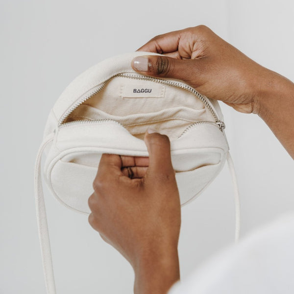 Small Canvas Circle Purse Coach House Lifestyle