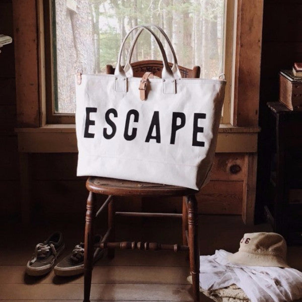 Escape 2025 canvas bag