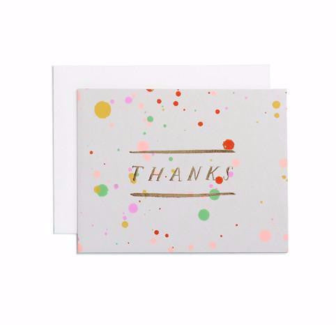 Thank You Card Candy Drip