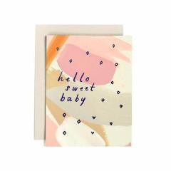 Hello Sweet Baby Card