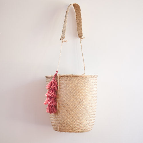 Hanging Palm Oaxacan Basket