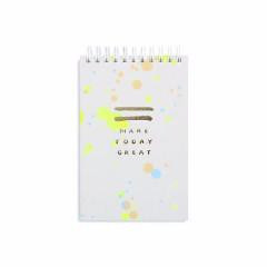 Daily Jotter Neon Drip Notebook