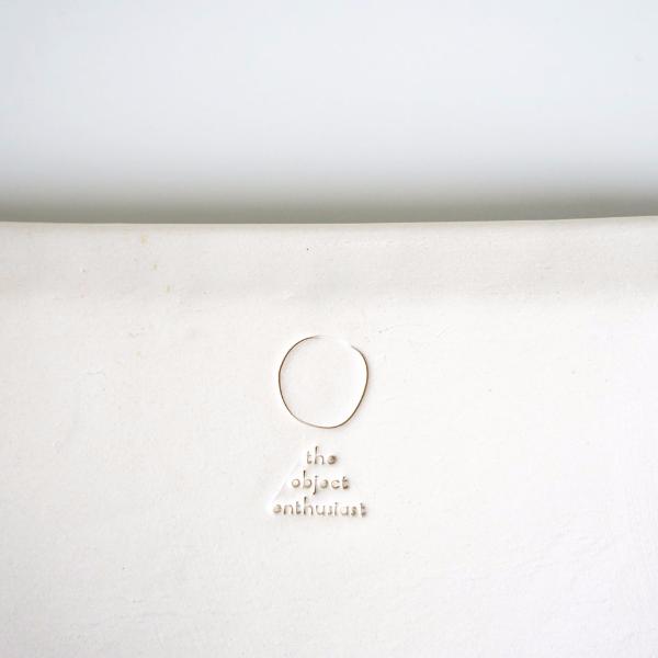 Charcoal Vanity Tray + Golden Polka Dots