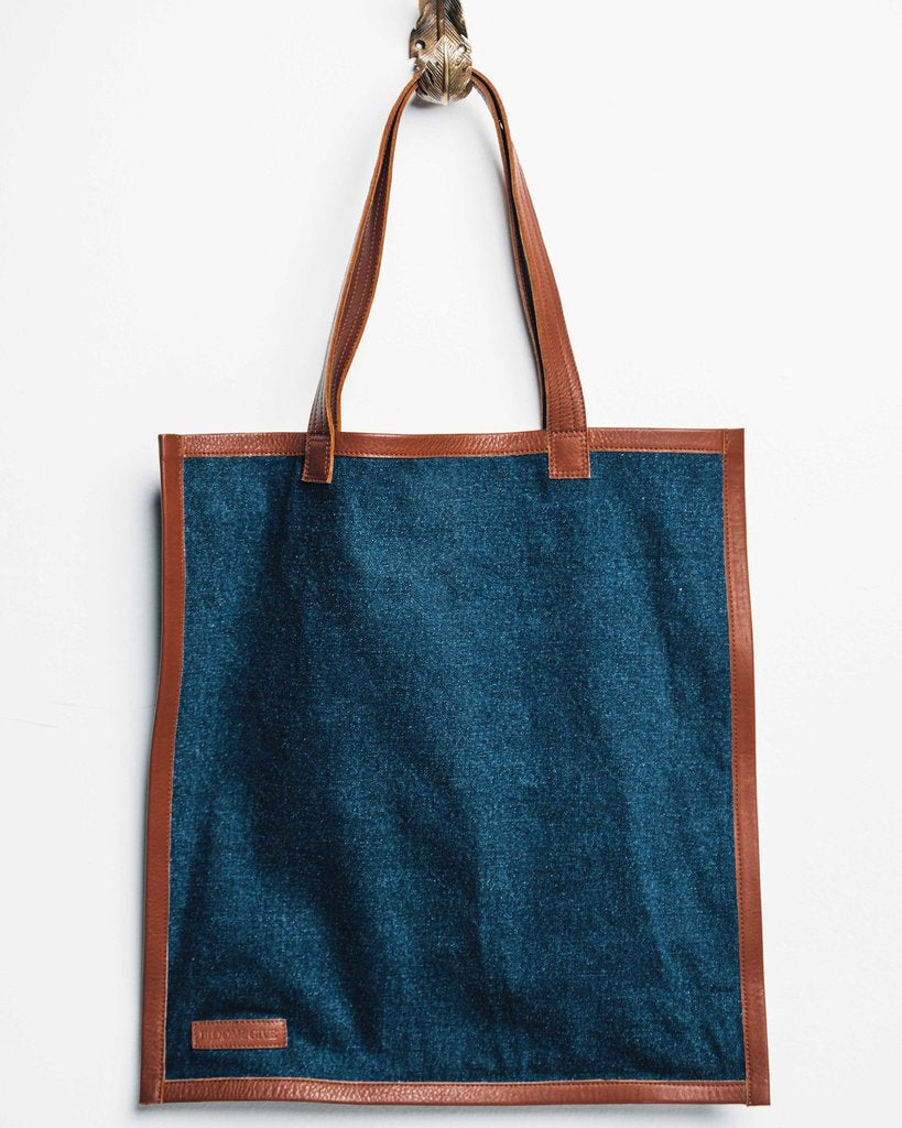 Elise Denim Tote