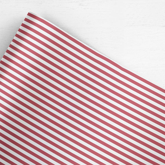 Double-sided Candy Cane Wrapping Paper