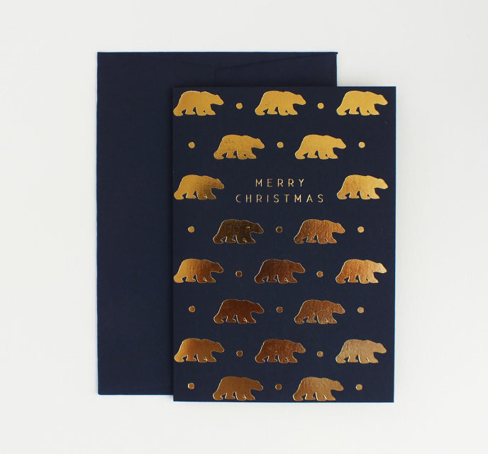 Merry Christmas Polar Bear Christmas Card